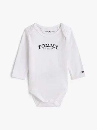 Langermet body med monotyp-logo for Babyer