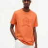 Laurel Leaf Logo Garment-Dyed T-skjorte
