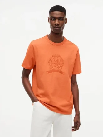 Laurel Leaf Logo Garment-Dyed T-skjorte