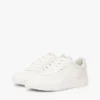 Lave sneakers i en blanding av skinn og semsket skinn