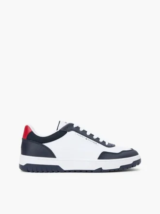 Lave sneakers i skinnblanding