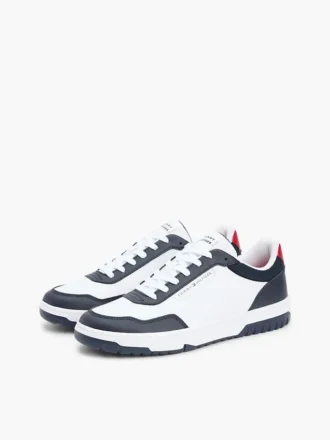 Lave sneakers i skinnblanding