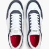 Lave sneakers i skinnblanding