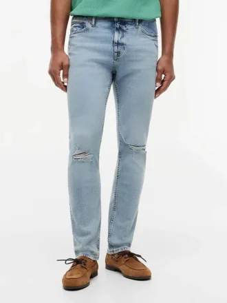 Lett stretch-Jeans med smal passform