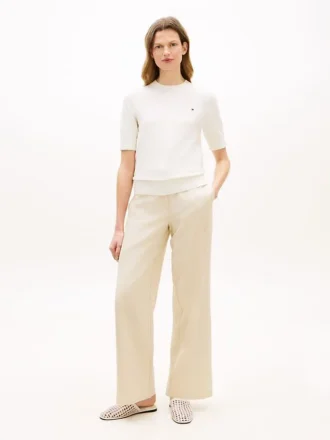 Lett twill-buks med rette ben
