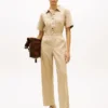 Lett twill-jumpsuit
