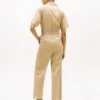 Lett twill-jumpsuit