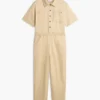 Lett twill-jumpsuit