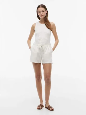 Lette shorts med elastisk linning