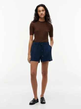 Lette shorts med elastisk linning