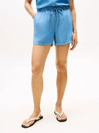Lette shorts med elastisk linning