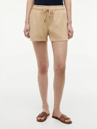 Lette shorts med elastisk linning