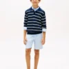 Linen-Blend-shorts for barn