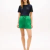 Linen Pull-On Shorts