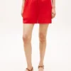Linen Pull-On Shorts