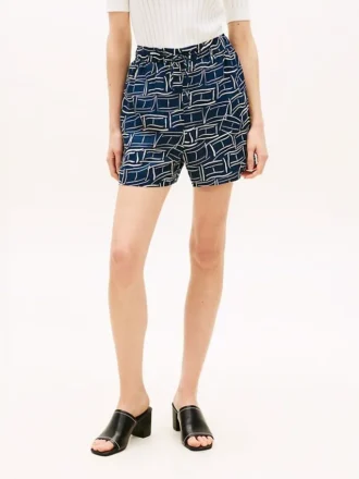 Linen Pull-On Shorts