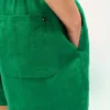 Linen Pull-On Shorts