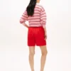 Linen Pull-On Shorts