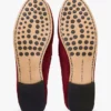 Loafers i ruskind med kjetting