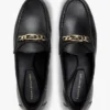 Loafers i skinn med kjetting Loafers i skinn med kjetting