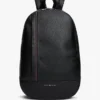 Logo Stripe Pebbled-ryggsekk