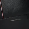 Logo Stripe Pebbled-ryggsekk