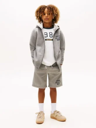 Logo-sweatshorts for barn