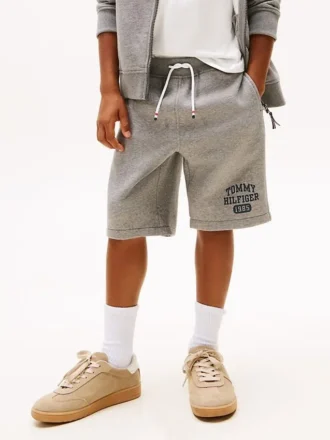 Logo-sweatshorts for barn