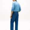 Løs, rett Jeans