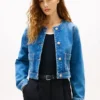 Medium Wash Denim Lady Jacket