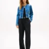 Medium Wash Denim Lady Jacket