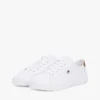 Metallisk hæl Canvas-sneaker