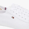 Metallisk hæl Canvas-sneaker