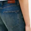 Mid-Rise Loose Straight Jeans