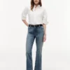 Mid-Rise Stretch Bootcut Jeans