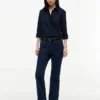 Mid-Rise Stretch Bootcut Jeans