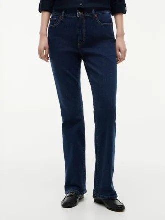 Mid-Rise Stretch Bootcut Jeans