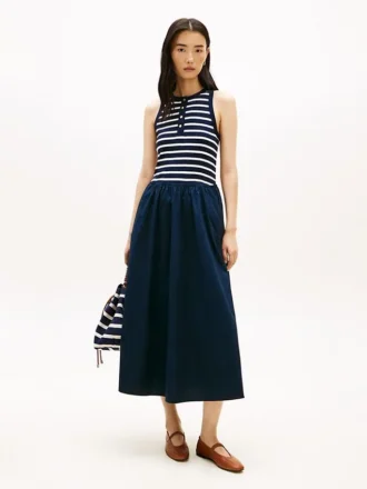 Mix Media Tank Dress