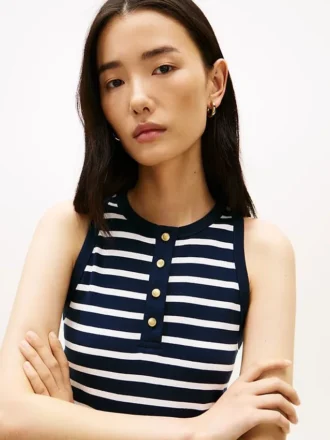 Mix Media Tank Dress