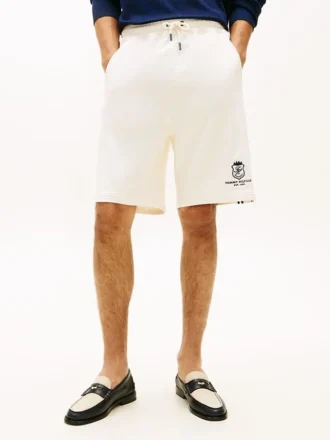Monogram Crest Terry-sweatshorts