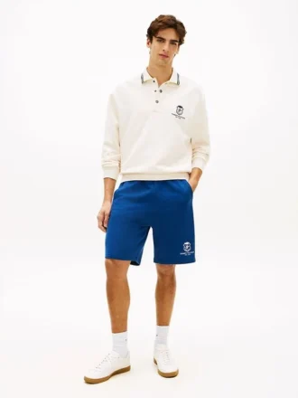 Monogram Crest Terry-sweatshorts