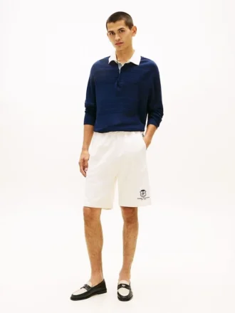 Monogram Crest Terry-sweatshorts