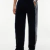Monogram Crest velour-bukser