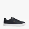 Monogram Heel Leather Court Sneaker