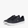 Monogram Heel Leather Court Sneaker