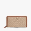 Monogram Jacquard Zip Wallet