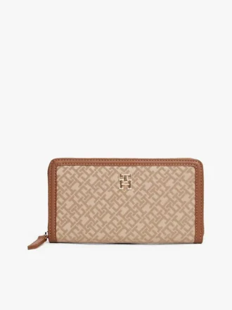 Monogram Jacquard Zip Wallet