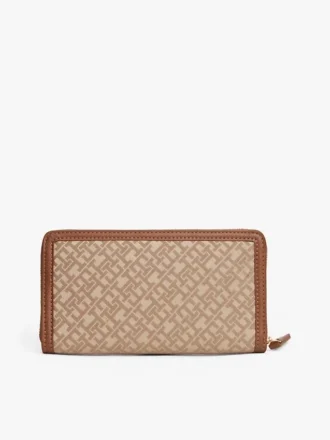 Monogram Jacquard Zip Wallet