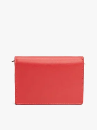 Monogram Logo Flap Chain Wallet