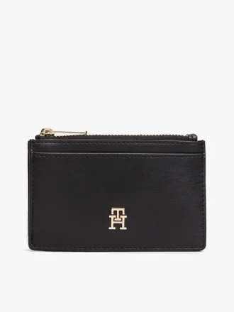 Monogram Logo Zip-kortholder